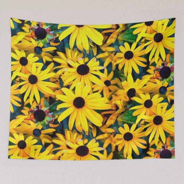 Item preview, Black Eyed Susan Rudbeckia Melange designed and sold by SeaChangeDesign.