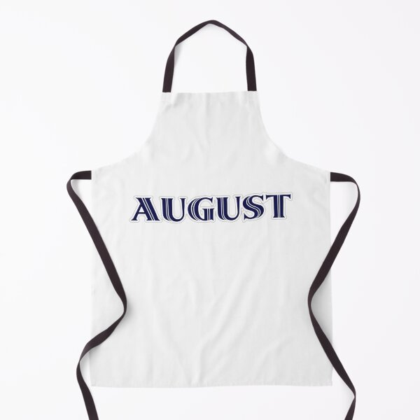 Item preview, AUGUST - Nametag for AUGUST Roman Style in Blue designed and sold by ferretmaes.