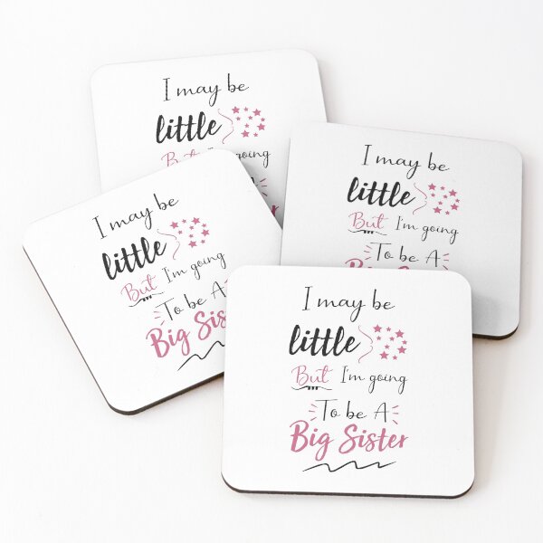Item preview, I May Be Little But I'm Going To Be A Big sister - pregnancy announcement,Mother's Day Gift,Twins Annoucement,Mom Of 2,Expecting Twins designed and sold by Shop-collection.