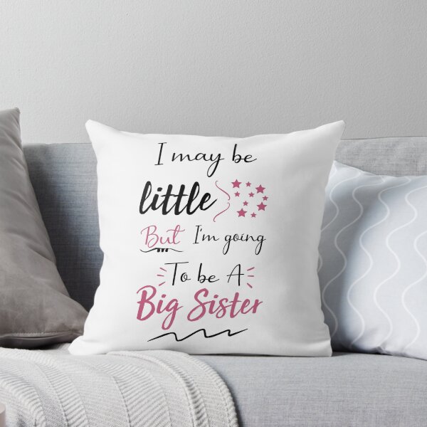 Item preview, I May Be Little But I'm Going To Be A Big sister - pregnancy announcement,Mother's Day Gift,Twins Annoucement,Mom Of 2,Expecting Twins designed and sold by Shop-collection.
