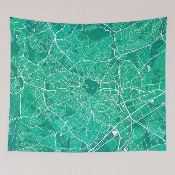 Item preview, Montpellier City Map of Occitania, France - Watercolor designed and sold by deMAP.