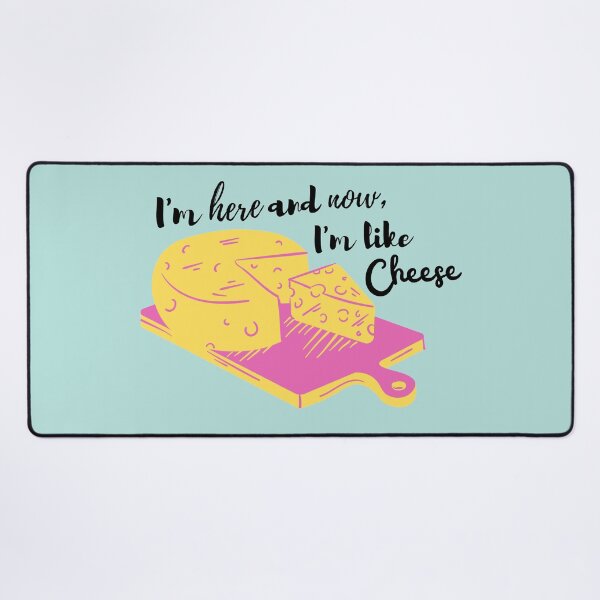 Item preview, I'm Like Cheese - Teal designed and sold by RebekahLanden.