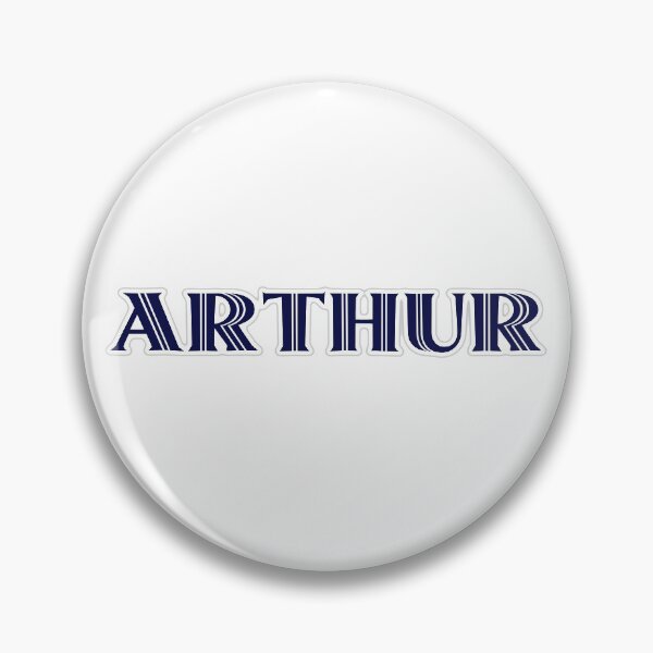 Item preview, ARTHUR - Nametag for ARTHUR Roman Style in Blue designed and sold by ferretmaes.