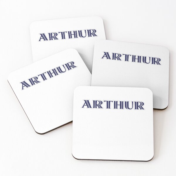 Item preview, ARTHUR - Nametag for ARTHUR Roman Style in Blue designed and sold by ferretmaes.