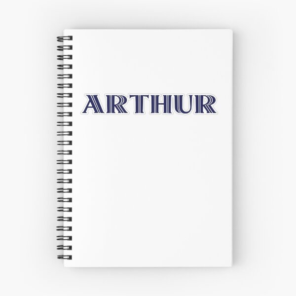 Item preview, ARTHUR - Nametag for ARTHUR Roman Style in Blue designed and sold by ferretmaes.