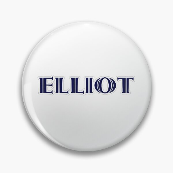 Item preview, ELLIOT - Nametag for ELLIOT Roman Style in Blue designed and sold by ferretmaes.
