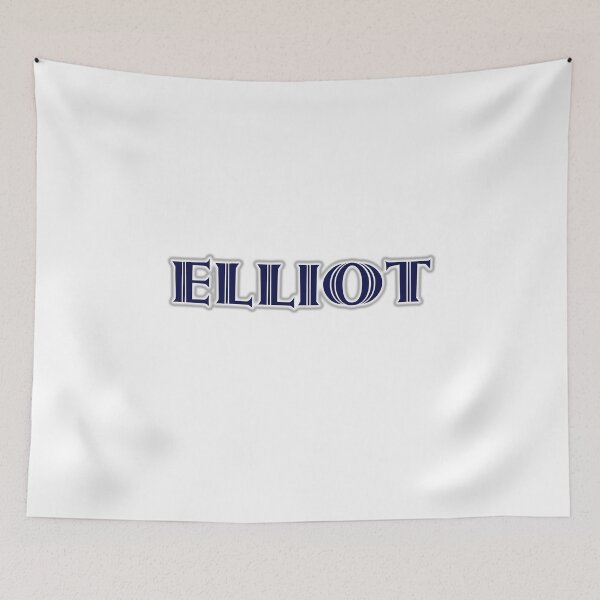 Item preview, ELLIOT - Nametag for ELLIOT Roman Style in Blue designed and sold by ferretmaes.