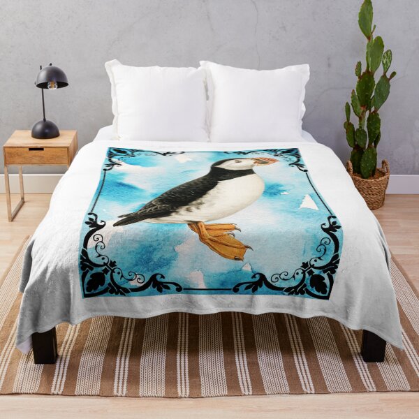 Item preview, Vintage Puffin Portrait designed and sold by thecooltable.