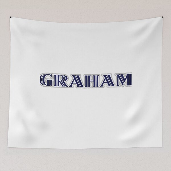 Item preview, GRAHAM - Nametag for GRAHAM Roman Style in Blue designed and sold by ferretmaes.