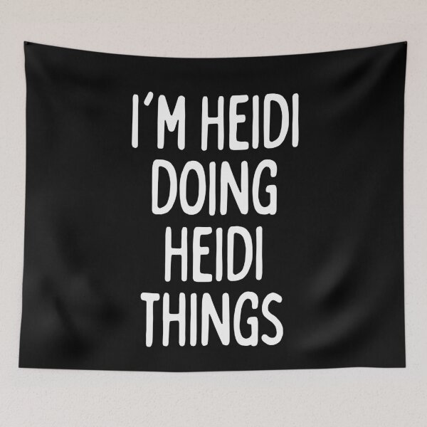 Item preview, Heidi Name designed and sold by linartcia.