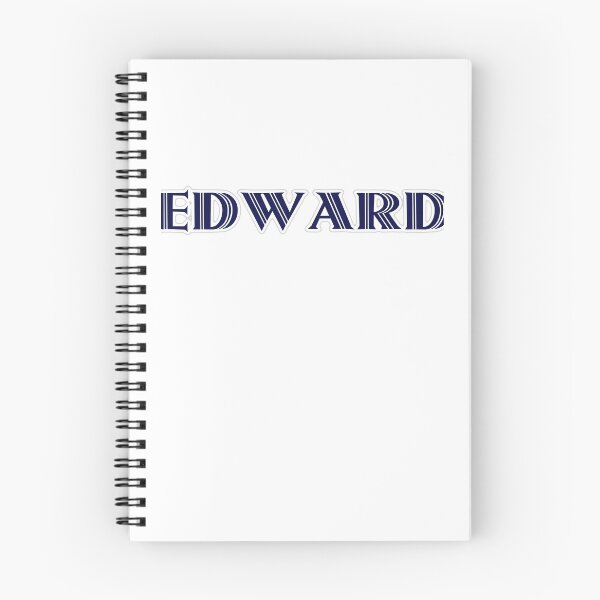 Item preview, EDWARD - Nametag for EDWARD Roman Style in Blue designed and sold by ferretmaes.