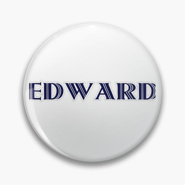 Item preview, EDWARD - Nametag for EDWARD Roman Style in Blue designed and sold by ferretmaes.