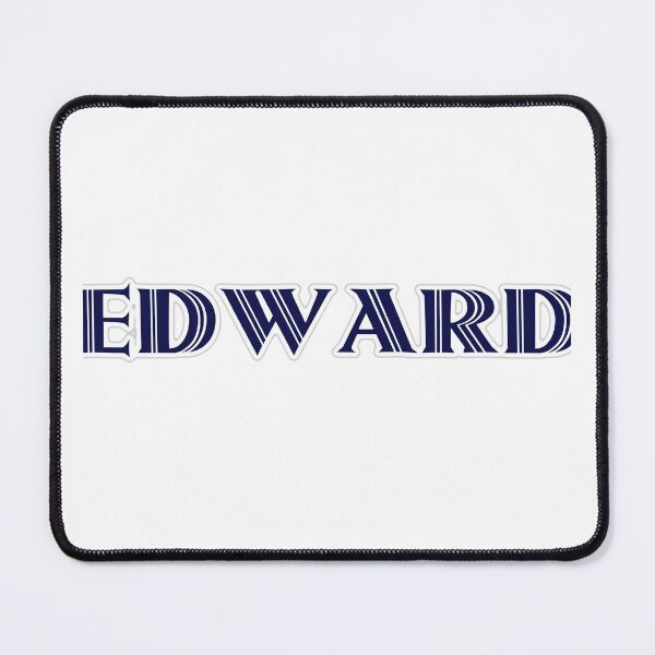 Item preview, EDWARD - Nametag for EDWARD Roman Style in Blue designed and sold by ferretmaes.