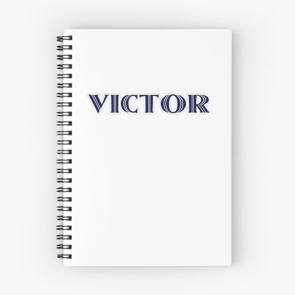Item preview, VICTOR - Nametag for VICTOR Roman Style in Blue designed and sold by ferretmaes.
