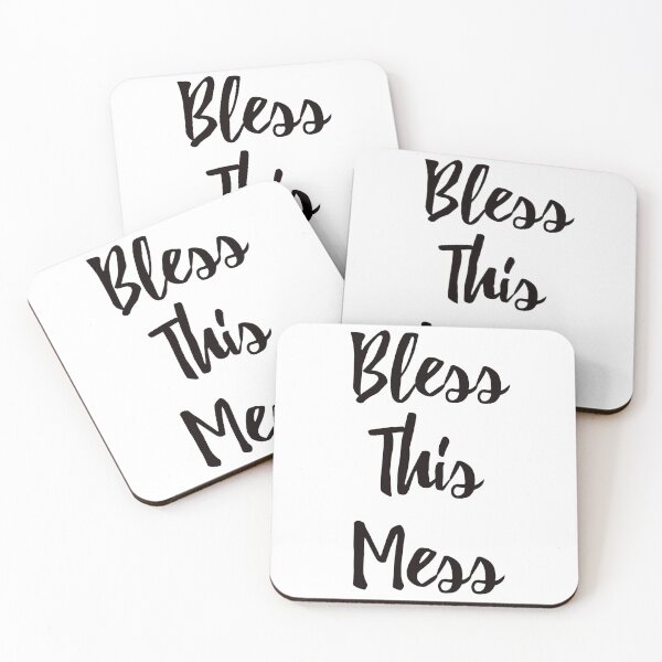 Item preview, Bless this mess  designed and sold by Texty-Tshirts.