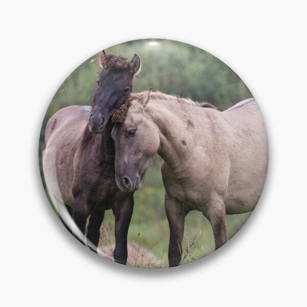 Item preview, a couple Konik Horses close together designed and sold by Ronenvief.