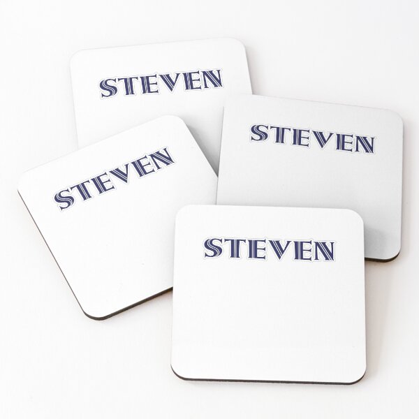 Item preview, STEVEN - Nametag for STEVEN Roman Style in Blue designed and sold by ferretmaes.