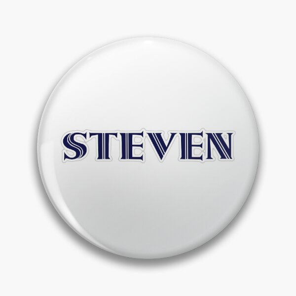 Item preview, STEVEN - Nametag for STEVEN Roman Style in Blue designed and sold by ferretmaes.