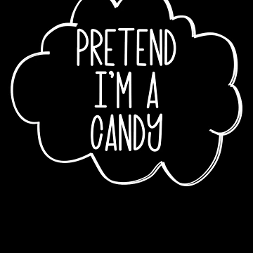 Vorschaubild zum Design Pretend I'm A Candy Lazy Halloween Costume Pretend Candy Gear von DynamicDesign