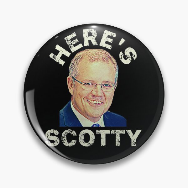Item preview, Here’s Scotty | Vintage Retro | Distressed designed and sold by Aussies-R-Us.