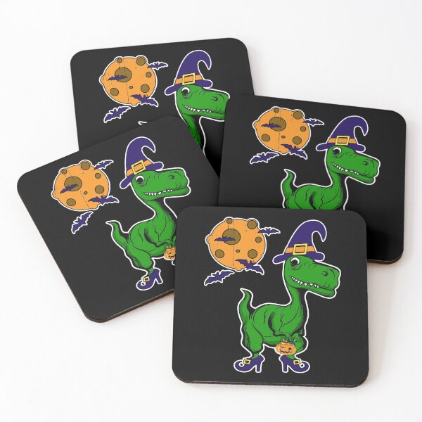 Item preview, Halloween Dinosaur as Trick Or Treat-ing Witch designed and sold by Happy Puppy Print On Demand.