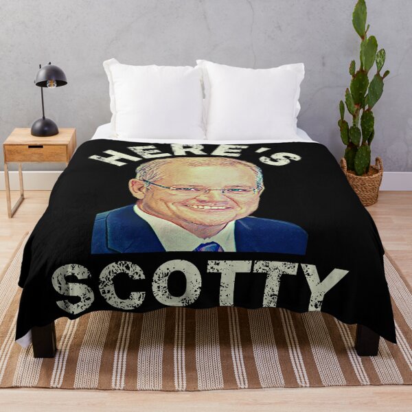 Item preview, Here’s Scotty | Vintage Retro | Distressed designed and sold by Aussies-R-Us.