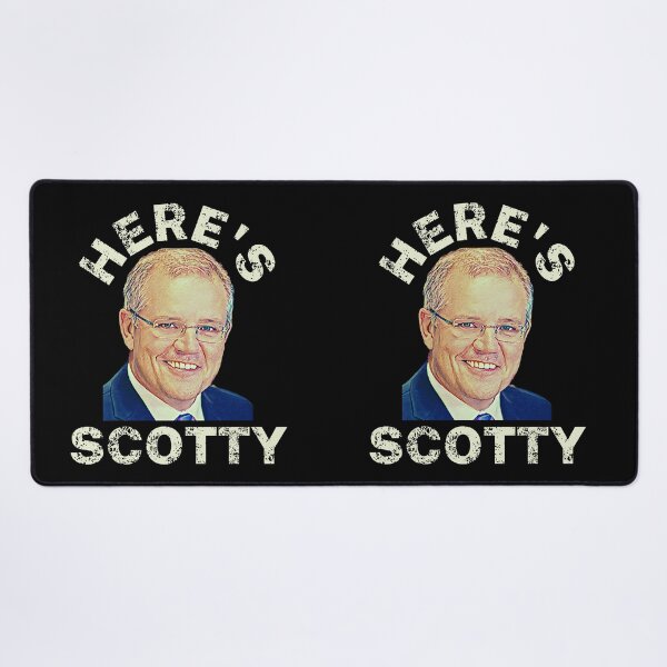 Item preview, Here’s Scotty | Vintage Retro | Distressed designed and sold by Aussies-R-Us.