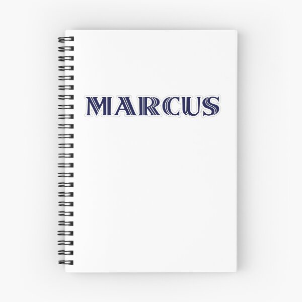 Item preview, MARCUS - Nametag for MARCUS Roman Style in Blue designed and sold by ferretmaes.