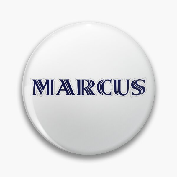 Item preview, MARCUS - Nametag for MARCUS Roman Style in Blue designed and sold by ferretmaes.