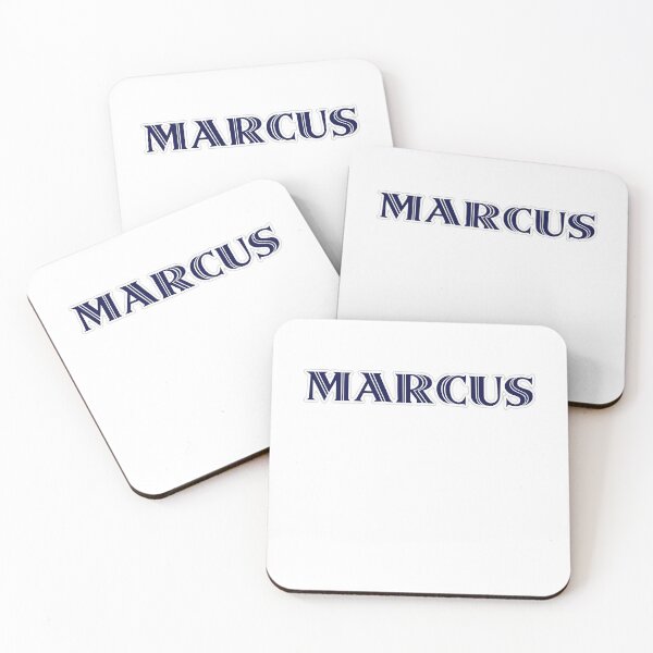 Item preview, MARCUS - Nametag for MARCUS Roman Style in Blue designed and sold by ferretmaes.