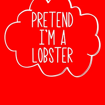 Vorschaubild zum Design Pretend I'm A Lobster Lazy Halloween Costume Pretend Lobster Gear von DynamicDesign