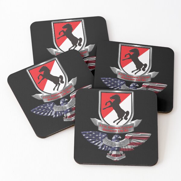 Item preview, 11th Armored Cavalry Regiment (ACR) Veteran designed and sold by SoldierAlways.