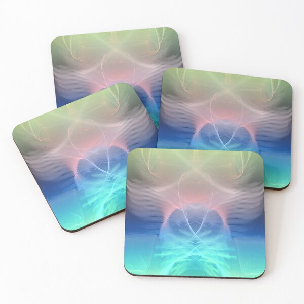 Item preview, 'Reama'- CG Digital radial Marine generative art pattern by The Raumier  designed and sold by N-W-T-S-I-O.