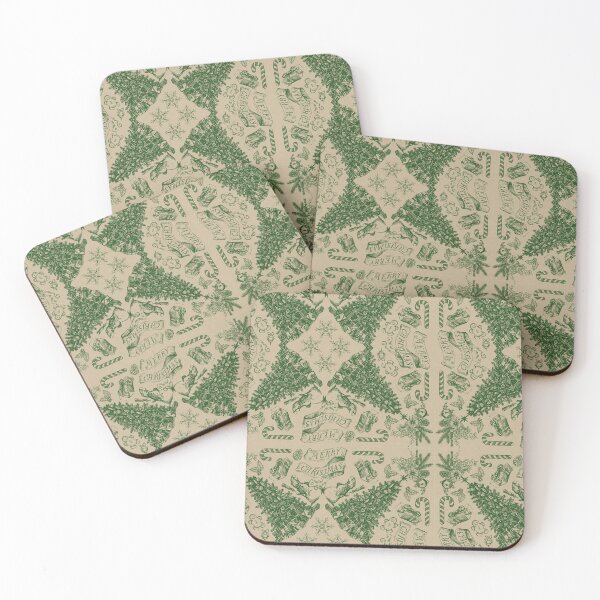 Item preview, Country Christmas Bandana Toile 2 designed and sold by implexity.
