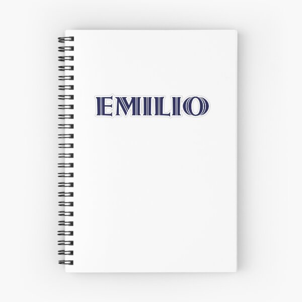 Item preview, EMILIO - Nametag for EMILIO Roman Style in Blue designed and sold by ferretmaes.