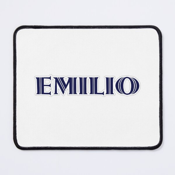 Item preview, EMILIO - Nametag for EMILIO Roman Style in Blue designed and sold by ferretmaes.