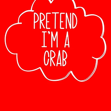 Vorschaubild zum Design Pretend I'm A Crab Lazy Halloween Costume Pretend Crab Gear von DynamicDesign