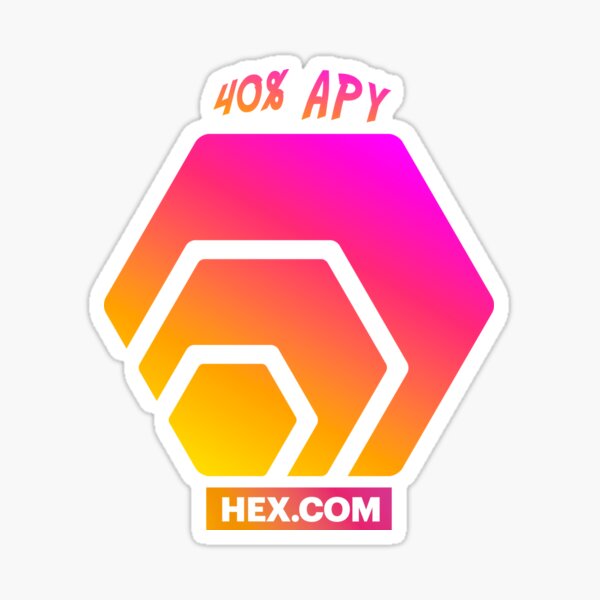 Item preview, HEX.COM 40% APY designed and sold by robbrown.