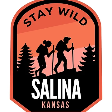 Vorschaubild zum Design Salina Kansas Hiking in Nature von HalpinDesign