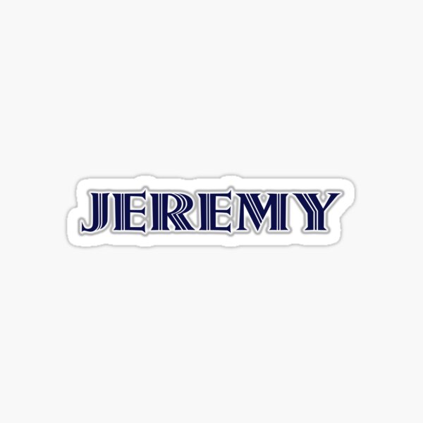 Jeremy Peña Heart Celebration Glossy Sticker 3 Water 