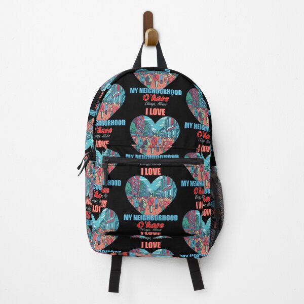 Item preview, I Love My Neighborhood Ohare Chicago - Community Pride designed and sold by artfulnotebook.