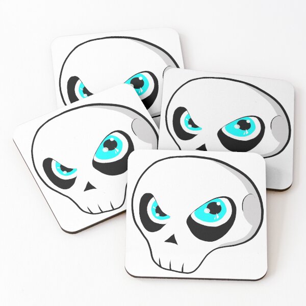 Item preview, blue eyed skull designed and sold by Marty Thor.