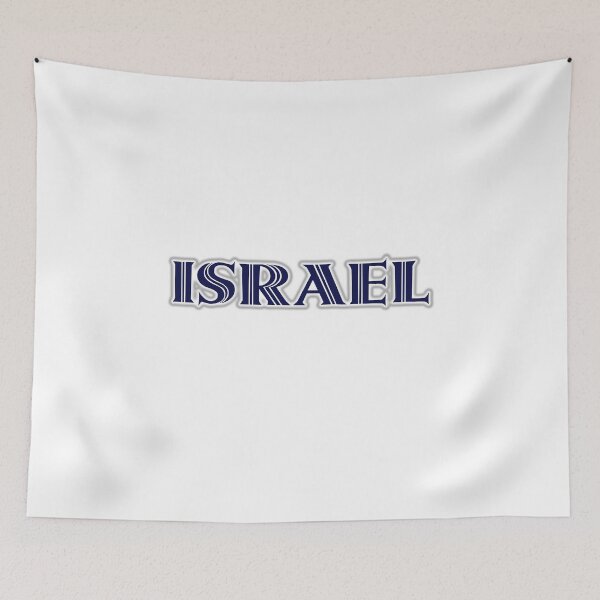 Item preview, ISRAEL - Nametag for ISRAEL Roman Style in Blue designed and sold by ferretmaes.