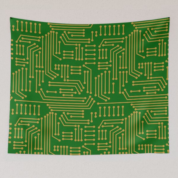 Item preview, PCB Printed Circuit Board Trace Lines designed and sold by EngineersArt.