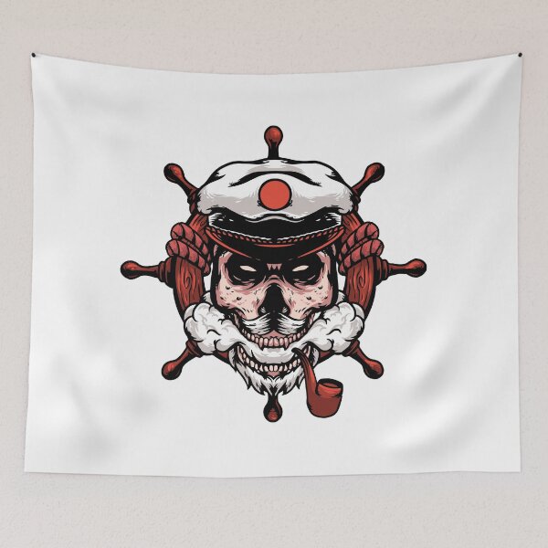 Item preview, The captain Scheletron Pirate designed and sold by artorno.