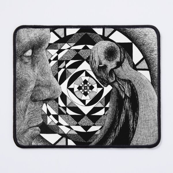 Item preview, Dead Spectrum - Ink Drawing by Frank Heiler designed and sold by frankheilerart.