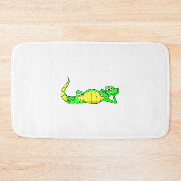Item preview, crocodile chilling designed and sold by KnitNknot.