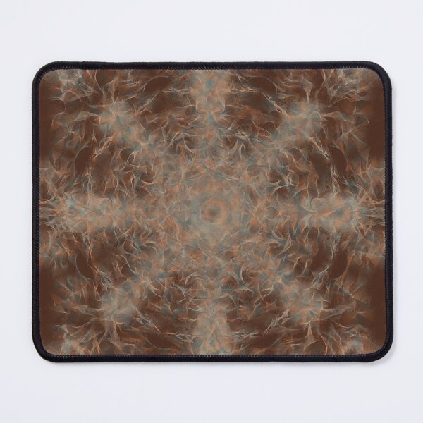 Item preview, Chocolate Vortex ~ Brown Abstract Fractal Mandala Art designed and sold by Ascension Vibrations.