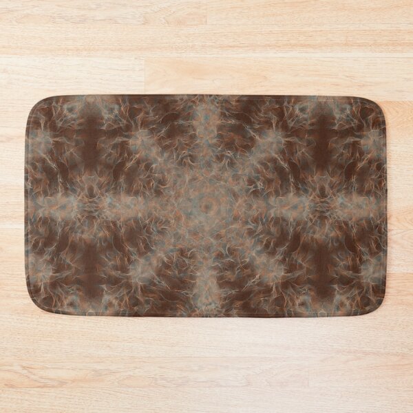 Item preview, Chocolate Vortex ~ Brown Abstract Fractal Mandala Art designed and sold by Ascension Vibrations.