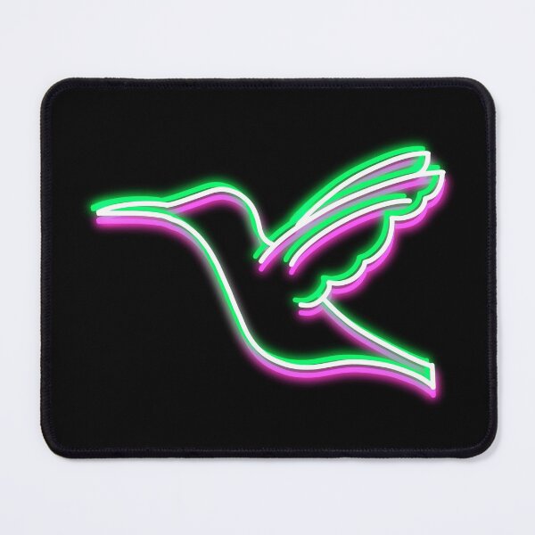 Item preview, Neon hummingbird  designed and sold by Impossiblygood.
